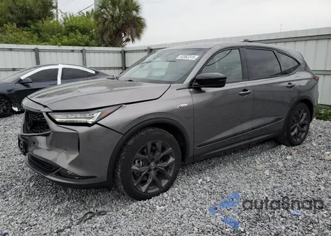 2022 Acura Mdx A-Spec z USA, uszkodzony, nr VIN 5J8YE1H01NL041761